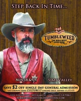 Tumbleweed Township Print Ad
